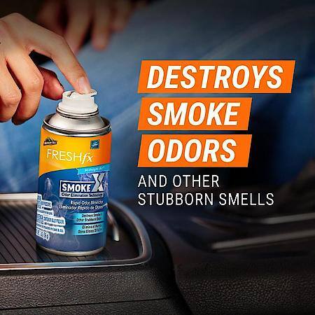 FRESH fx Smoke X Rapid Odor Eliminator, Midnight Air Scent (2 ounces)