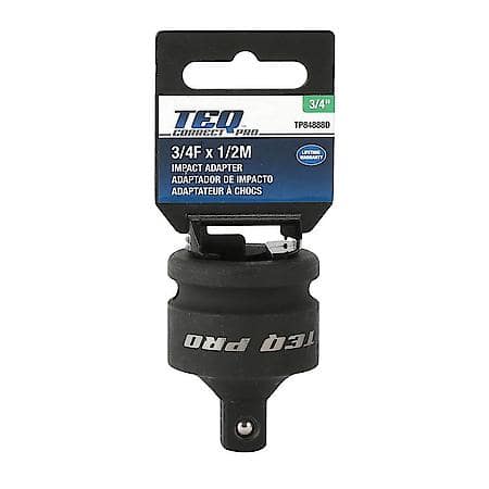 3/4"Dr Impact Adapter 3/4"F X 1/2"M