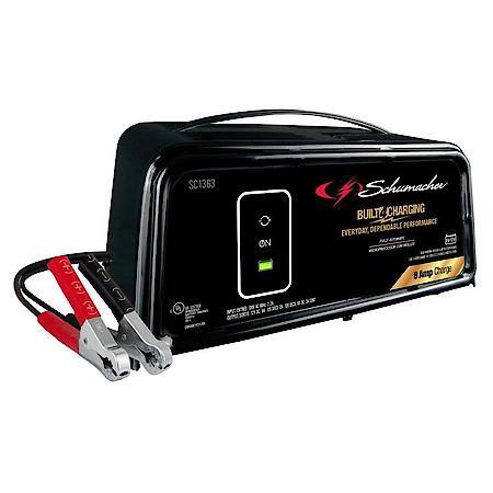 3-in-1 6V/12V Fully Automatic 8A Battery Charger and Maintainer