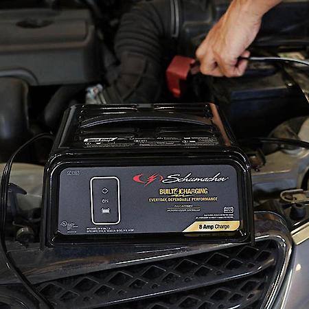 3-in-1 6V/12V Fully Automatic 8A Battery Charger and Maintainer
