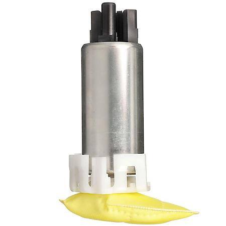 Electric Fuel Pump and Strainer Set: 12V, With 3 Male Blade Terminals