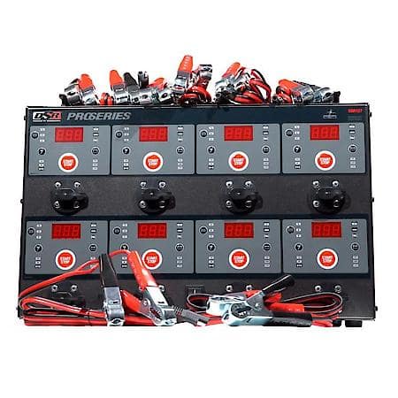 DSR 6V/12V 8-Bank Automatic 12A Battery Charging Station