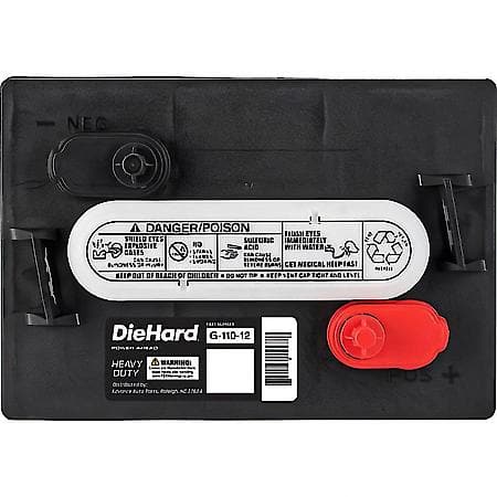 Golf Cart Battery: GC2 Group Size, 225 Amp Hour Capacity, 115 Minute Reserve Capacity @ 75 Amps