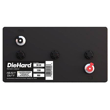 Battery: 5D Group Size, 880 CCA, 1100 CA, 300 Minute Reserve Capacity