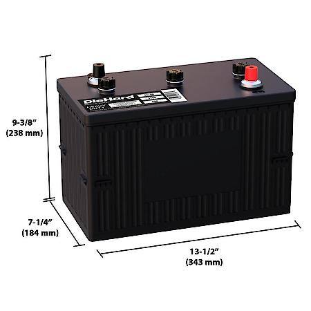 Battery: 5D Group Size, 880 CCA, 1100 CA, 300 Minute Reserve Capacity