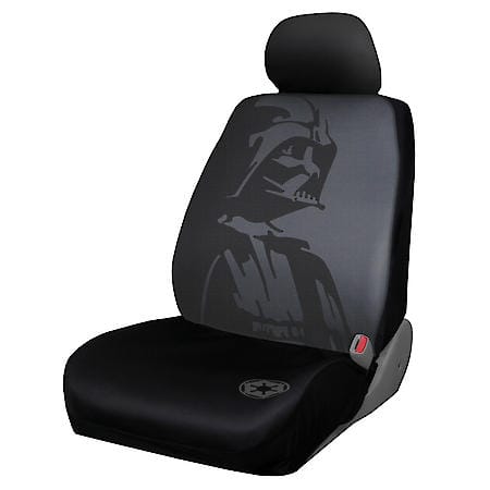 Star Wars Darth Vader Front Seat Cover Set: Universal Low-Back Seat Cover, 2-Piece