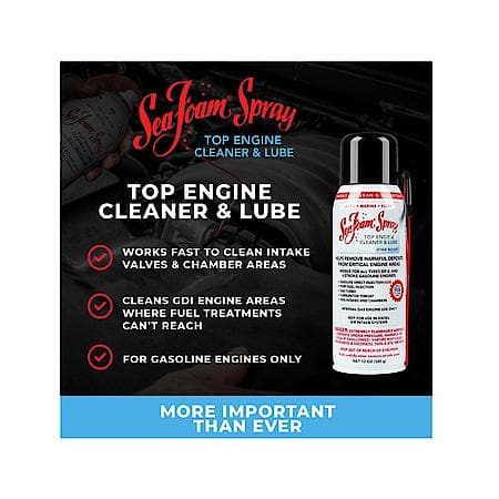 Motor Treatment and Sea Foam Spray combo pack; fuel additive and intake cleaner spray