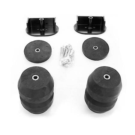Rubber Spring, Frame Mount, 6,000Lb, Aeon Hollow Rubber, With Helper Springs