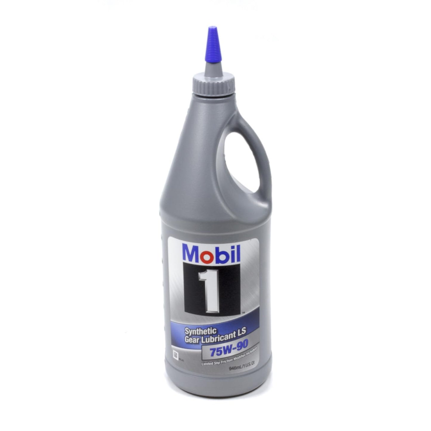 Mobil 1 Gear Oil, 75W90, Limited Slip Additive, Synthetic, 1 qt Bottle, Each