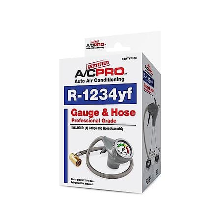 Certified A/C Pro R-1234yf Trigger Gauge & Hose