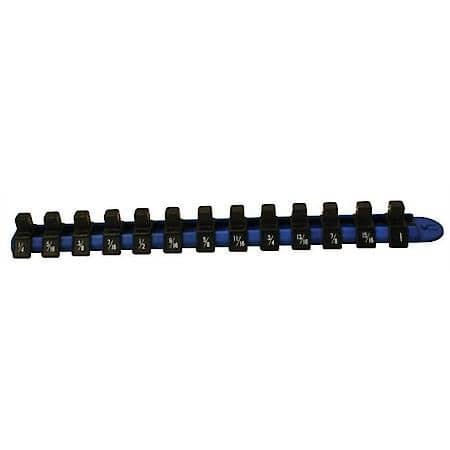 3/8" Drive Socket Rack, Sae, 13 Holders
