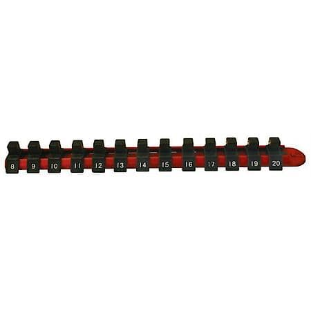 3/8" Drive Socket Rack - Metric, 13 Holders