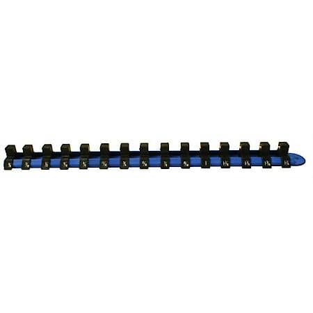 1/2" Drive Socket Rack, Sae, 15 Holders