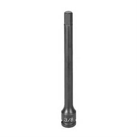 Soc 1/4 3/8D Imp Hex Lg Male Blk