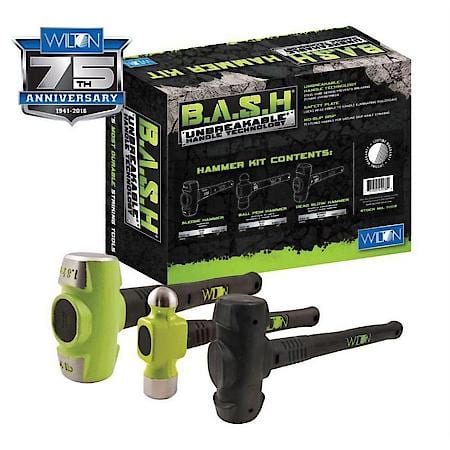 B.A.S.H Shop Hammer Kit (3 Piece)