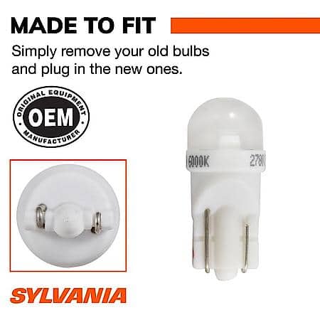 211-2SL White LED Mini Light Bulb, 1 Pack