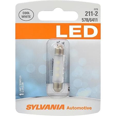 211-2SL White LED Mini Light Bulb, 1 Pack