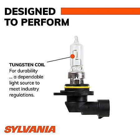 9012 Basic: Halogen Headlight Bulb, Basic Performance, 2 Pack
