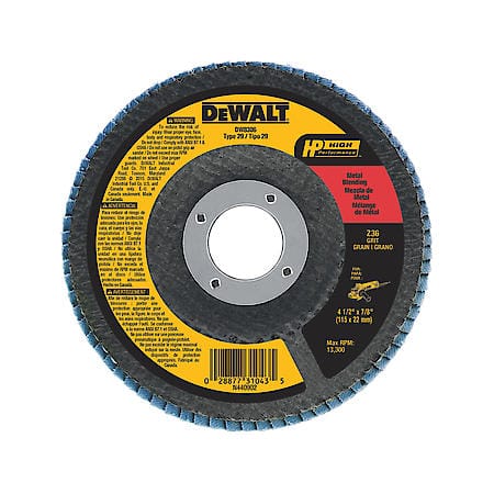 4-1/2" X 7/8" Z36 T29 FLAP DISC