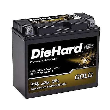 Battery: T12B-4 Group Size, 175 CCA, 10 Amp Hour Capacity