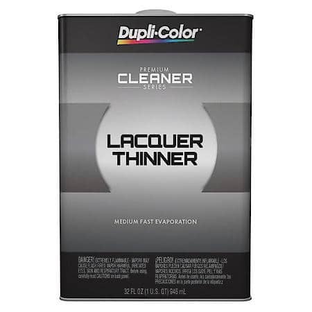 Dupli-Color, Professional Lacquer Thinner, 1-qt, Metal Can, 1 each