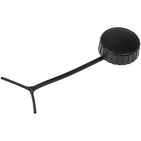 Washer Fluid Reservoir Cap: Snap On, Plastic, 1 Pack