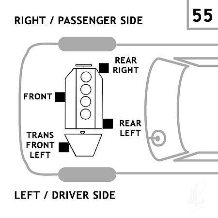 Engine Mount Rear Left