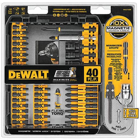 40-Pc. Impact Ready Screwdriving Set
