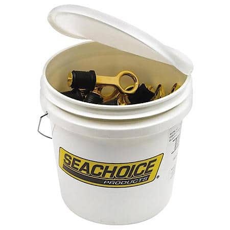 Drain Plug - Fits 1" Drain Tube - Rugged Construction For Durability - Mount From Inside Transom