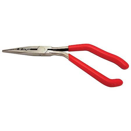 Pliers - 9 Inch, Pistol Grip, Wire Cutter and Crimper