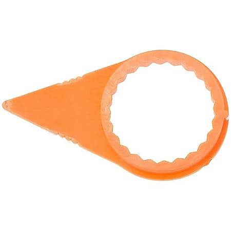 Wheel Lug Nut Indicators: 27mm; 28mm; 29mm Hex Size, Orange, Plastic, 10 Pack