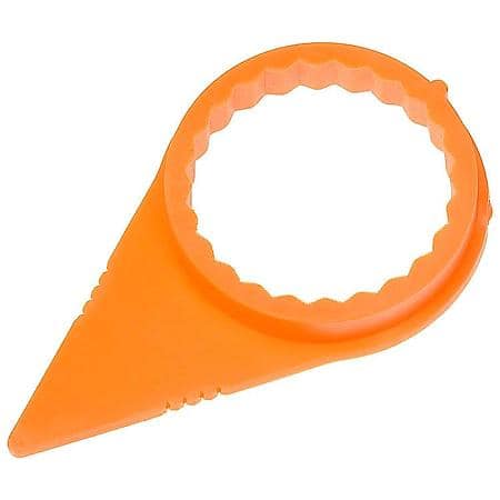 Wheel Lug Nut Indicators: 27mm; 28mm; 29mm Hex Size, Orange, Plastic, 10 Pack