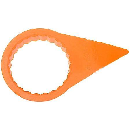 Wheel Lug Nut Indicators: 30mm; 31mm Hex Size, Orange, Plastic, 10 Pack