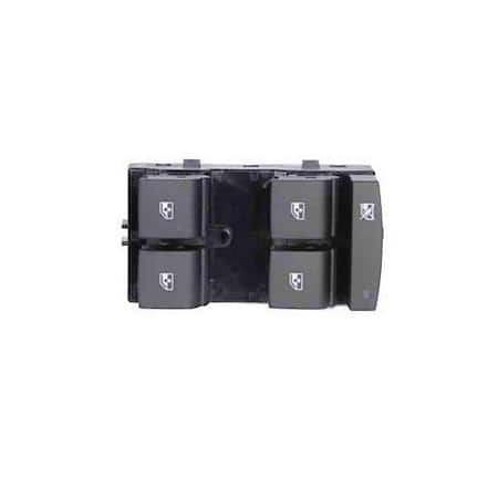 Black with True Red Backlight Door Window Switch