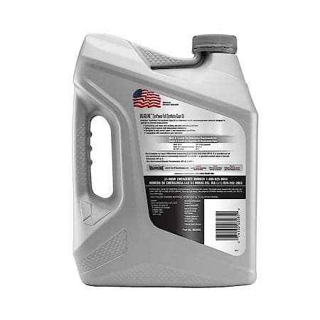 Transmission & Differential Gear Oil: Full Synthetic 75W-90, 1 Gallon