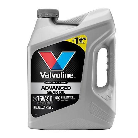 Transmission & Differential Gear Oil: Full Synthetic 75W-90, 1 Gallon