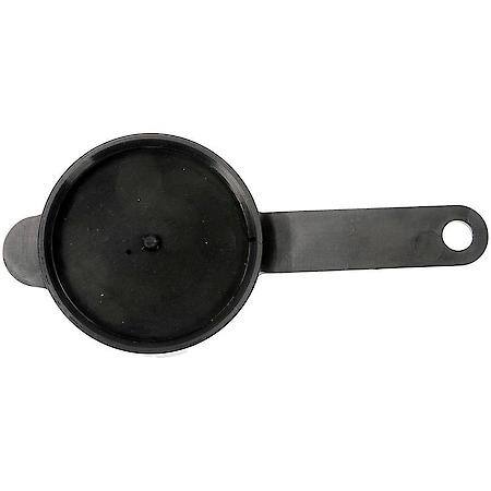 Washer Fluid Reservoir Cap: Snap On, Plastic/Rubber, 1 Pack