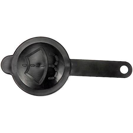 Washer Fluid Reservoir Cap: Snap On, Plastic/Rubber, 1 Pack