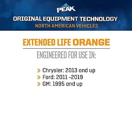 OE North American Orange Antifreeze Plus Coolant, 1 Gallon