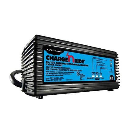 Charge ┐n Ride 2-in-1 6V/12V Universal 3A Battery Charger for Ride-on Toys