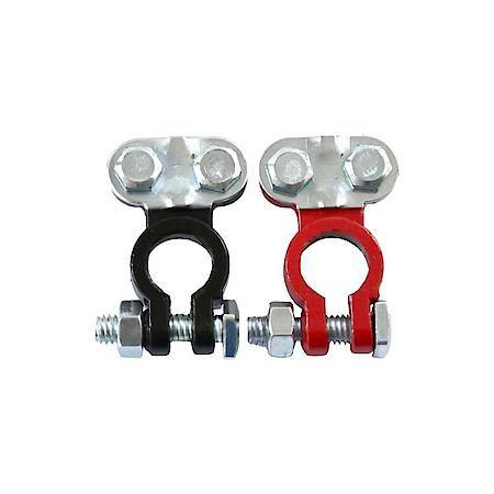 Zinc-coated Top Terminals with Post Washers, set of 2