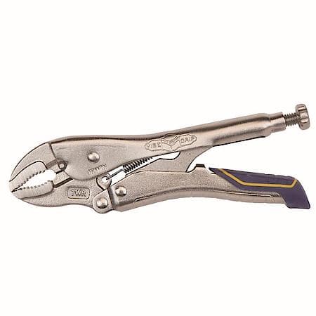 Vise-Grip Fast Release 7-In Automotive Curved Jaw Locking Pliers W/Wire Cutter