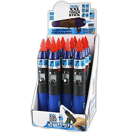 Torch Blue Torch Stick Butane Lighter W/ Bottle Opener