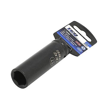 Impact Socket, Deep, Metric, 17mm, 1/2" Drive
