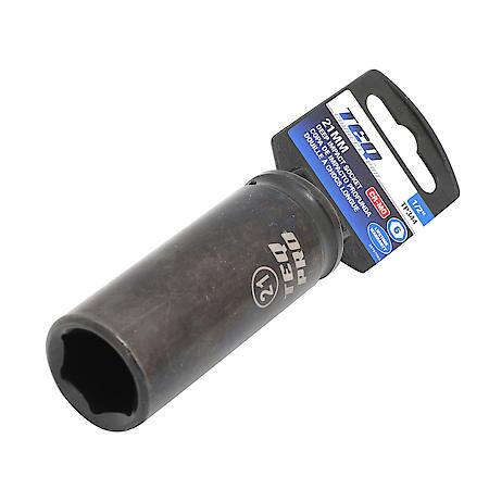 Impact Socket, Deep, Metric, 21mm, 1/2" Drive