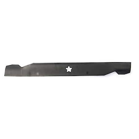 Lawnmower Blade, 21" Length, 5 pt. Star Center Hole, 1 each