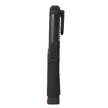 Powerful 400 Lumen LED Light with Flashlight, 3 Modes, 180° Swivel Stand