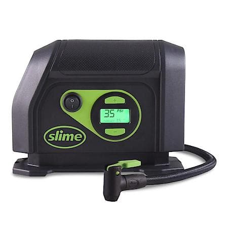 Tire Inflator 12V Digital : 6 Min Inflation, 0-99 PSI, Auto Shut-Off At Set PSI, Bright LED Light