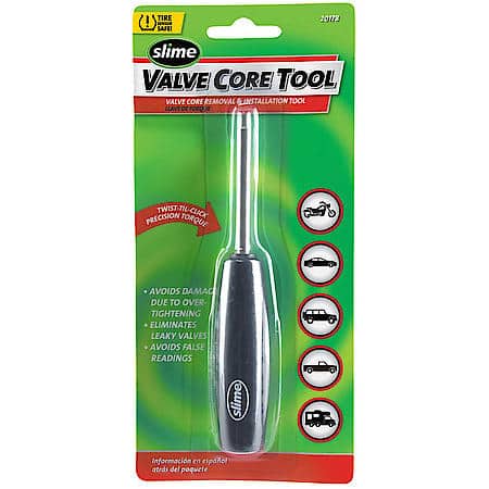TPMS-Safe Valve Core Tool with Twist-Til-Click Torque