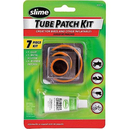 Tube Patch Kit for Bikes and Other Inflatables, 5 Patches